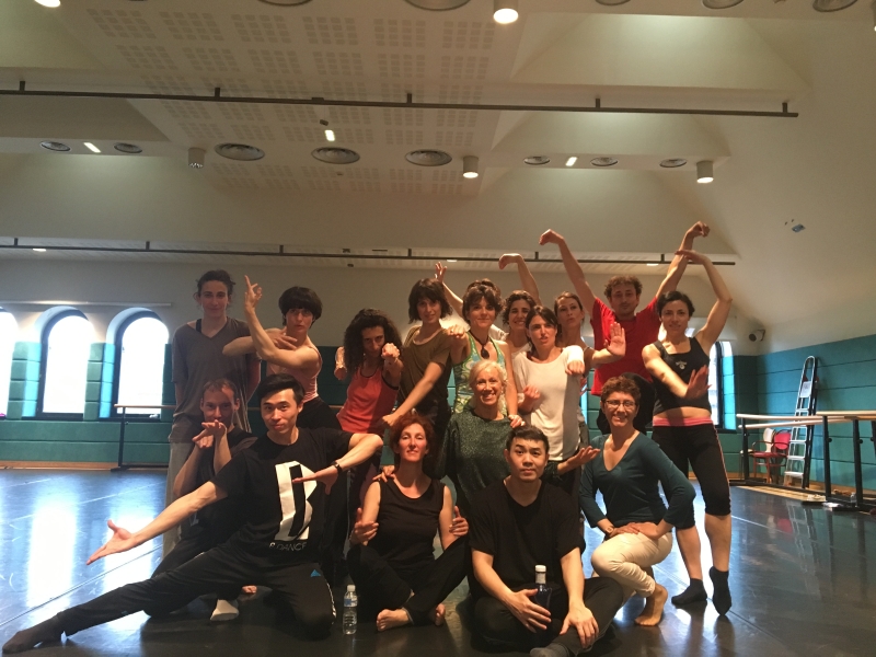丞舞製作團隊「B.plan 知名國際編舞家與《浮花》巡演推廣」活動紀錄：2017年，西班牙北部城市巡演，B.DNACE Workshops